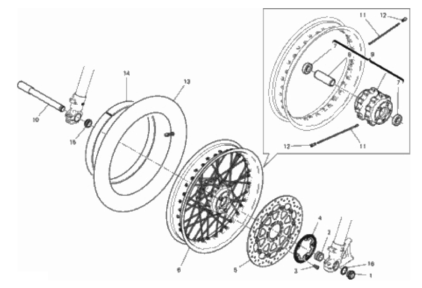 FRONT WHEEL 