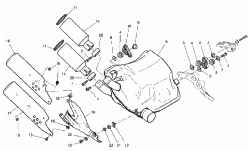 EXHAUST SILENCER 