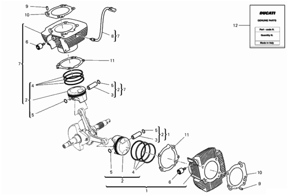 CYLINDERS - PISTONS 