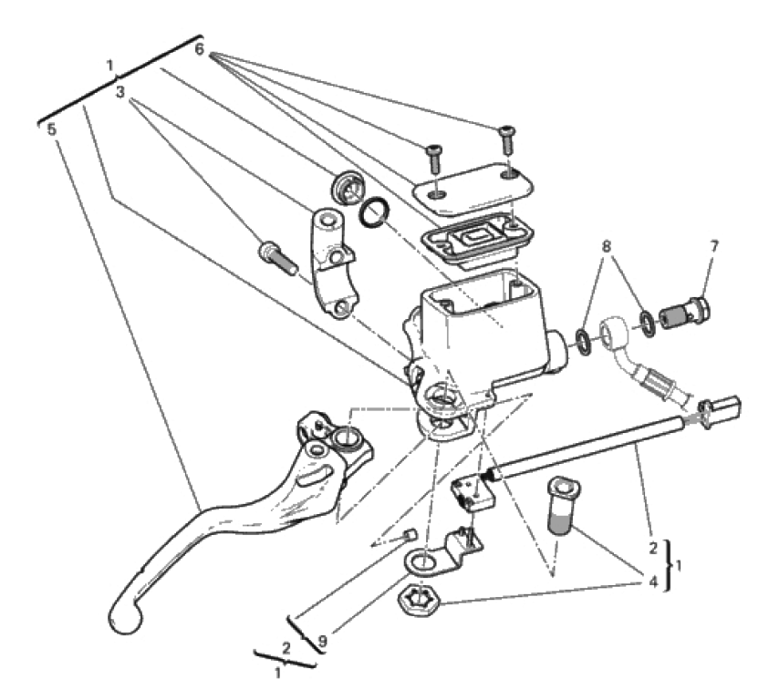 FRONT BRAKE PUMP 