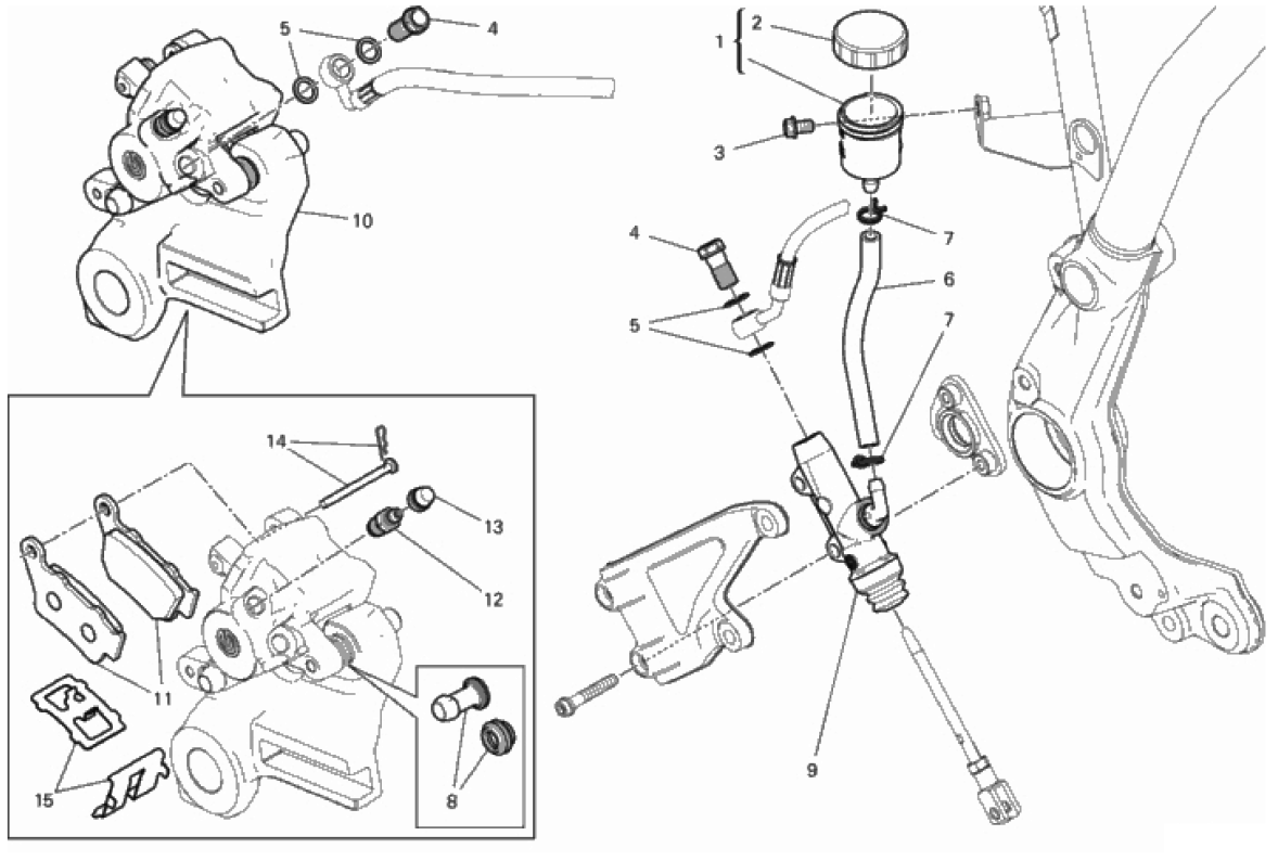REAR BRAKE SYSTEM 