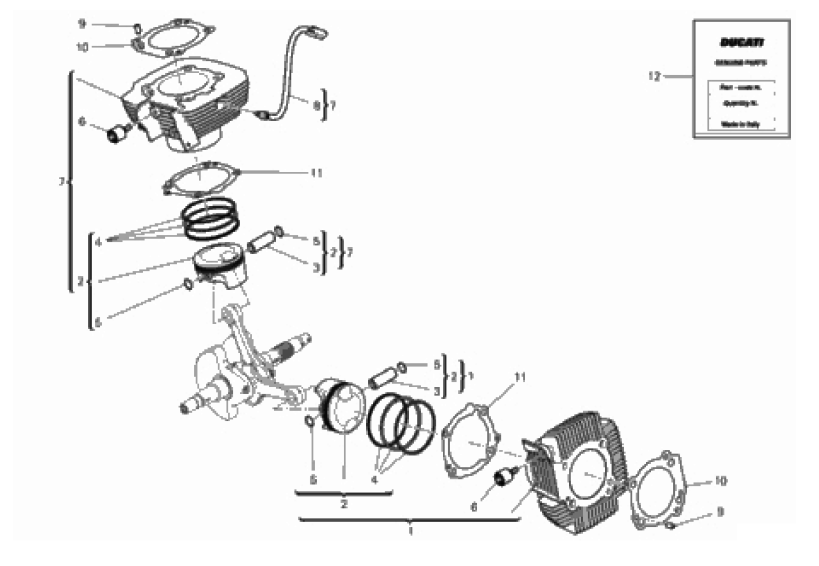 CYLINDERS - PISTONS 