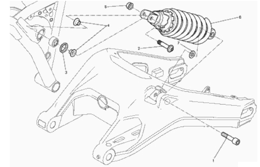 REAR SHOCK ABSORBER 