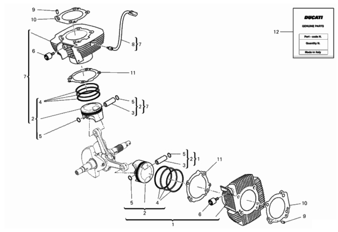 CYLINDERS - PISTONS 