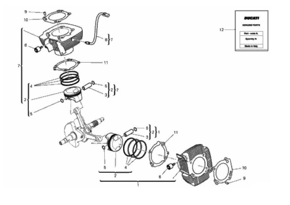 CYLINDERS - PISTONS 