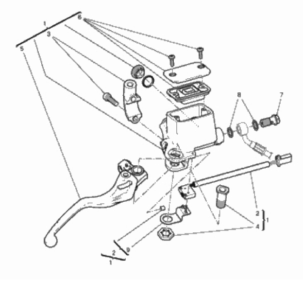 FRONT BRAKE PUMP 