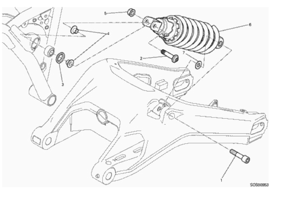 REAR SHOCK ABSORBER 