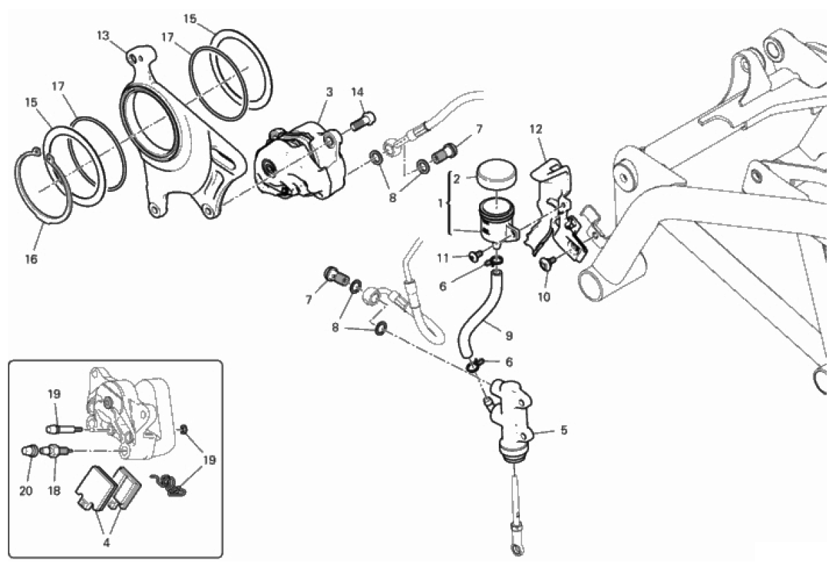 REAR BRAKE SYSTEM 