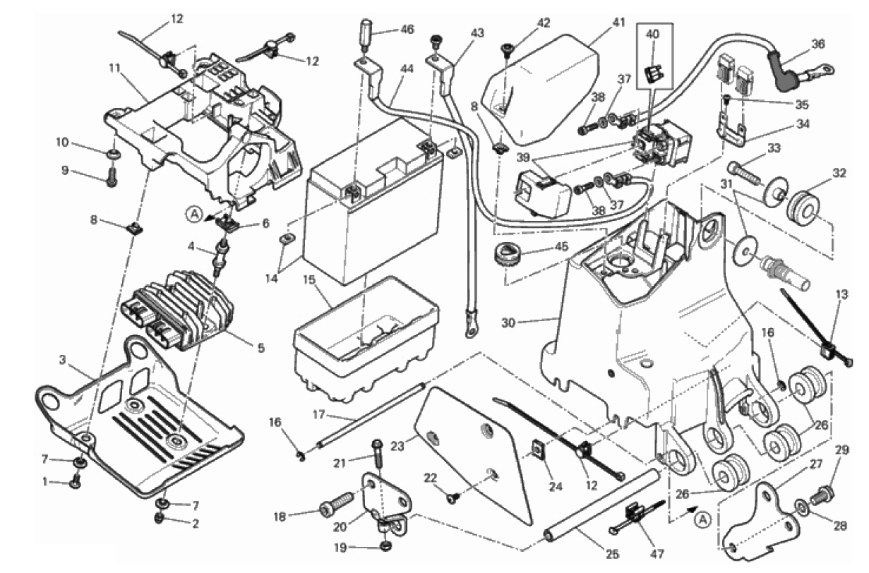 BATTERY HOLDER 