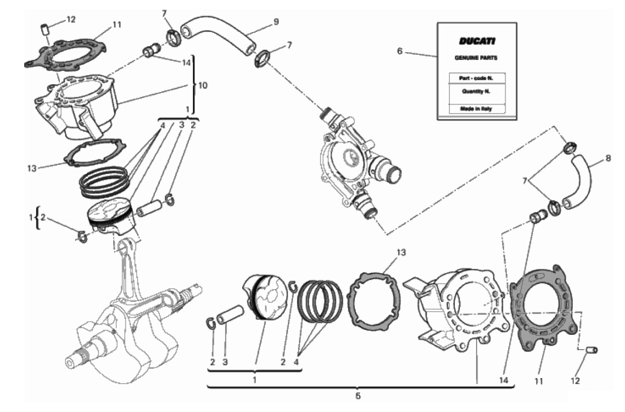 CYLINDERS - PISTONS 