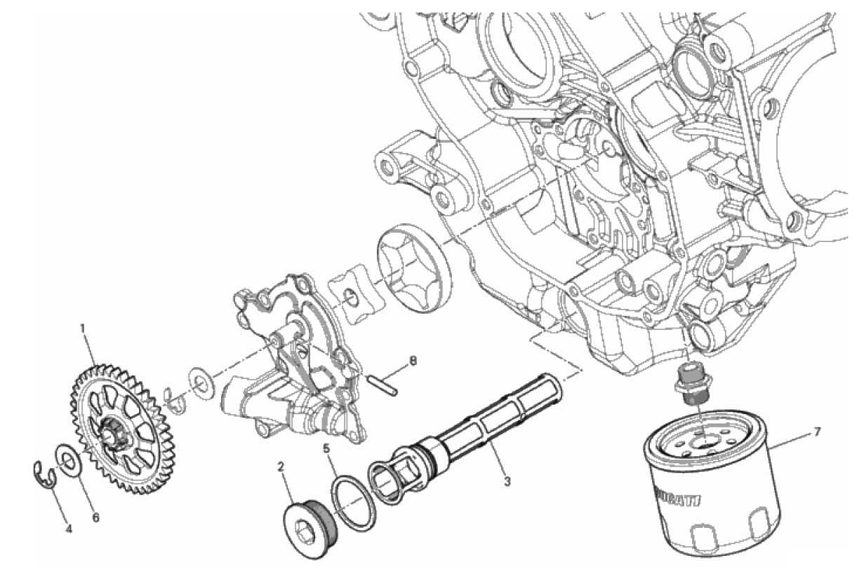 FILTERS AND OIL PUMP 