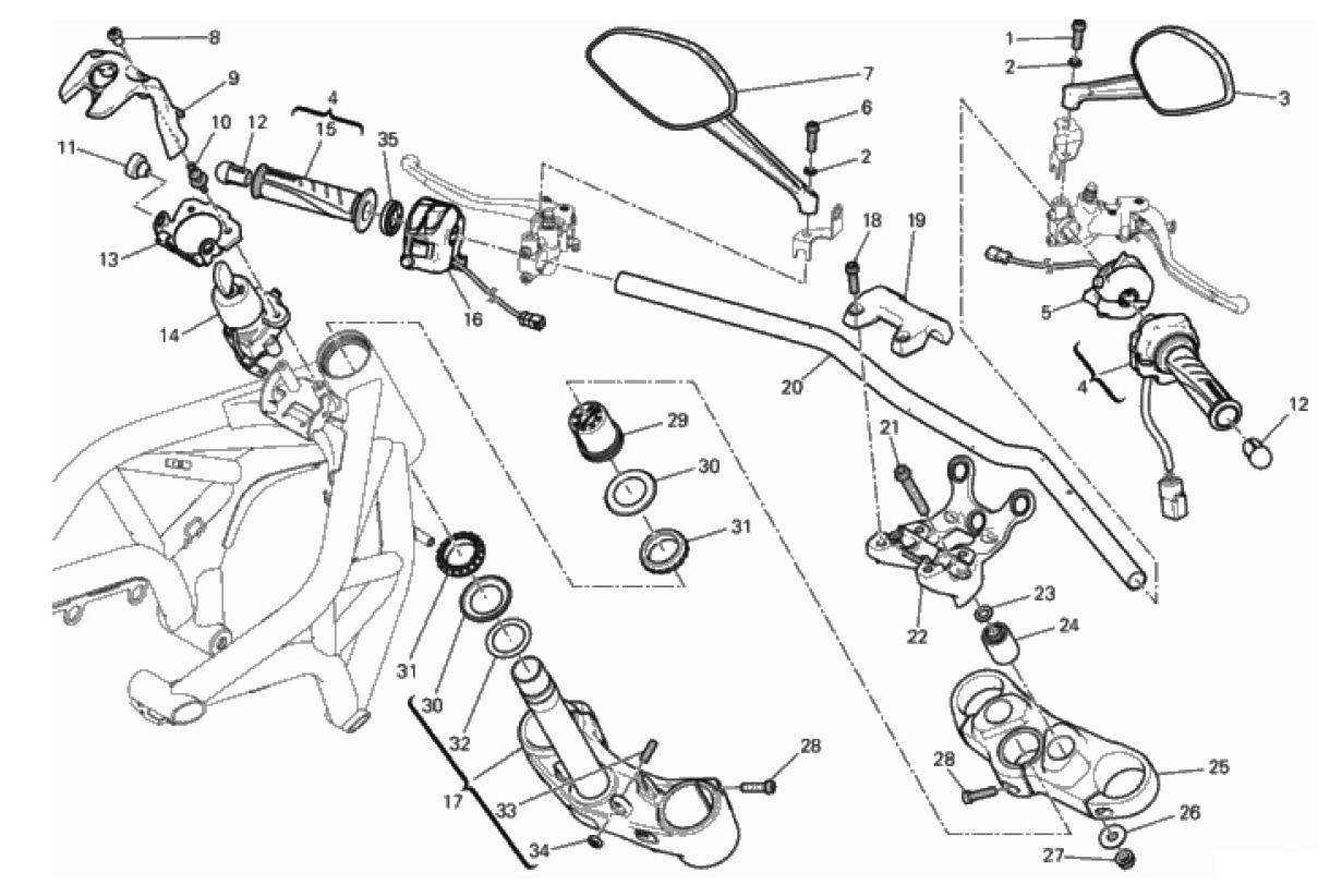 HANDLEBAR AND CONTROLS 