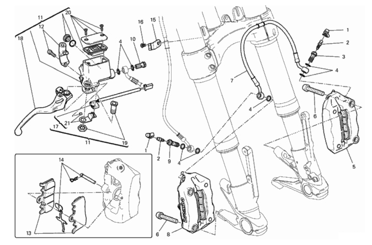 FRONT BRAKE SYSTEM 