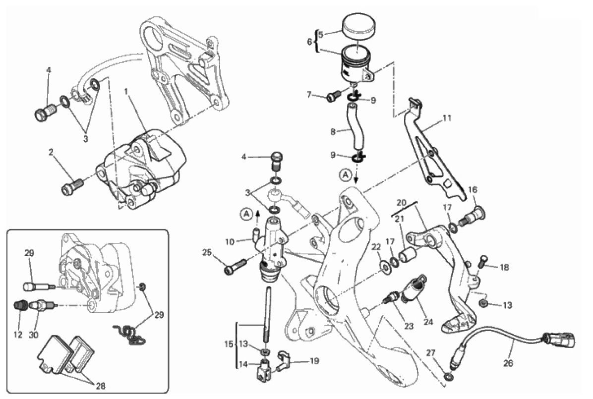 REAR BRAKE SYSTEM 