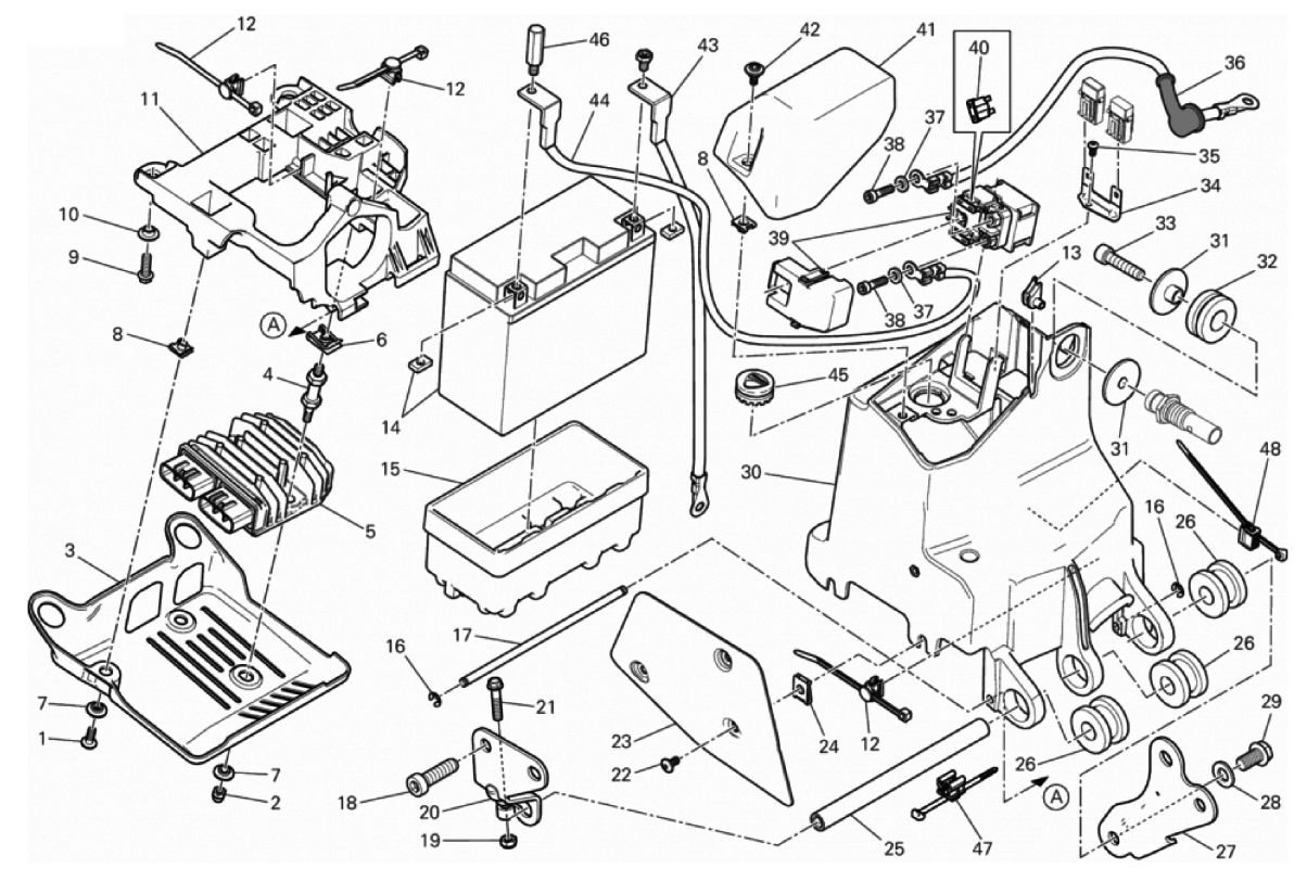 BATTERY HOLDER 
