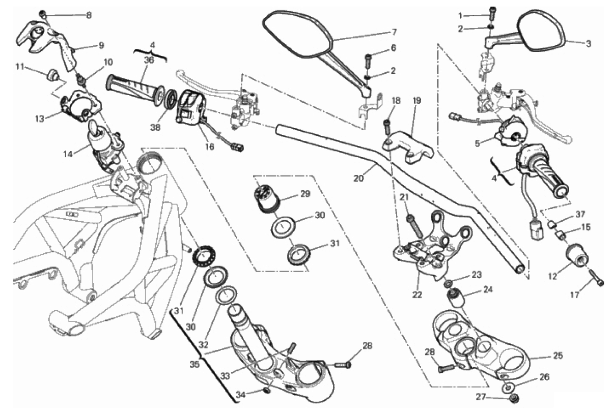 HANDLEBAR AND CONTROLS 
