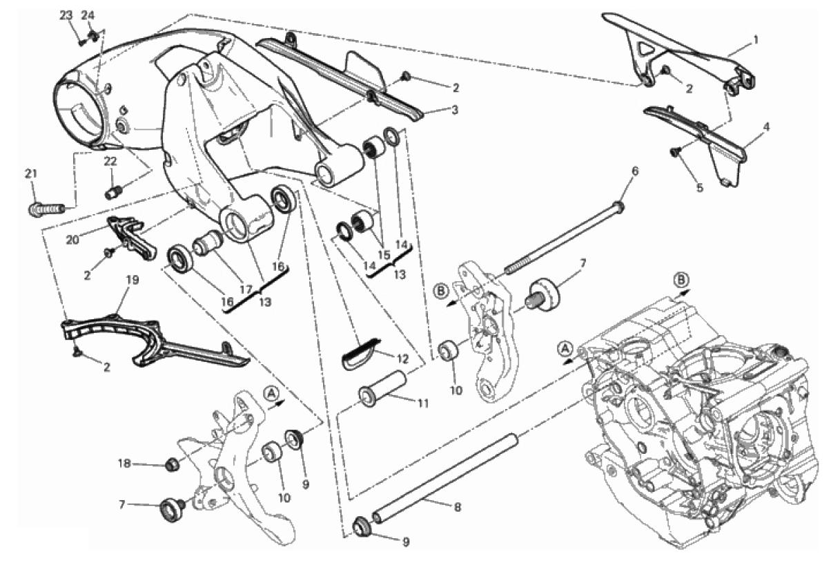 REAR SWINGING ARM 