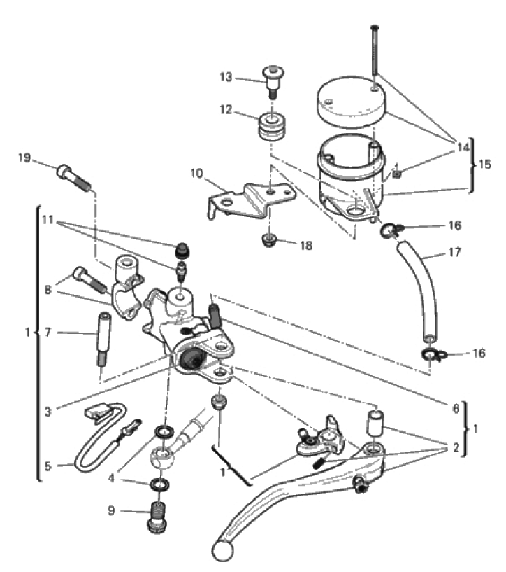 FRONT BRAKE PUMP 