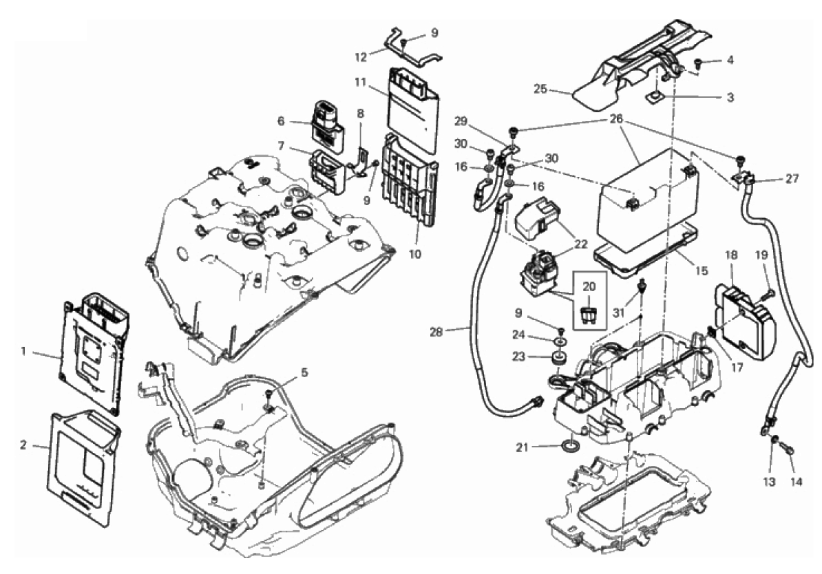 BATTERY HOLDER 