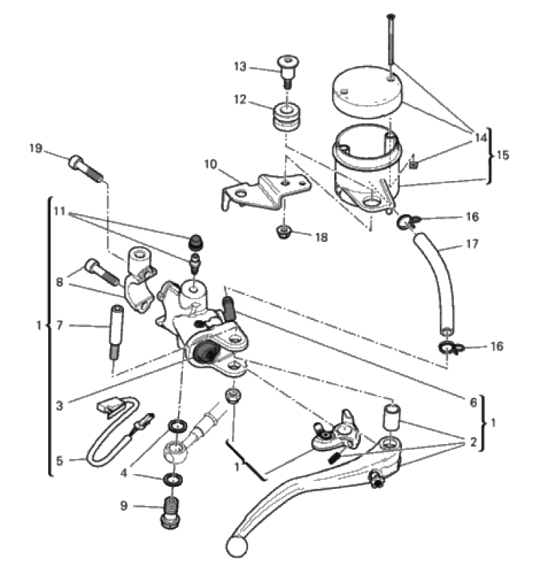 FRONT BRAKE PUMP 