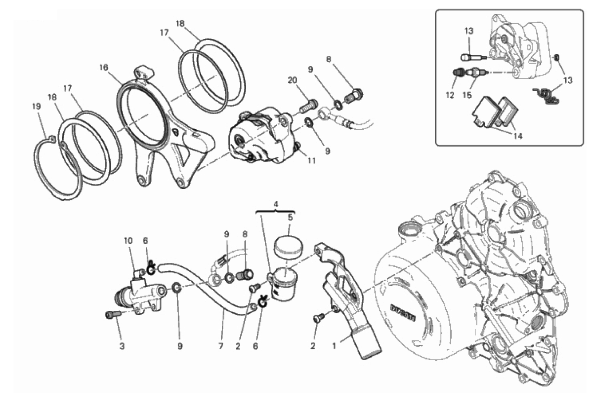 REAR BRAKE SYSTEM 