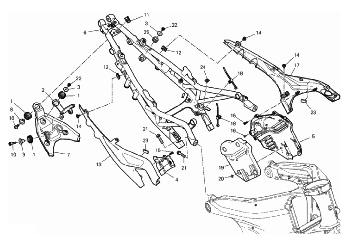 REAR FRAME COMP. 