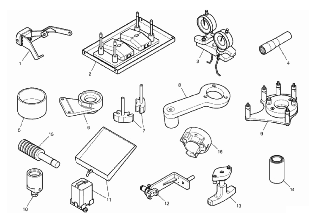 WORKSHOP SERVICE TOOLS (ENGINE)