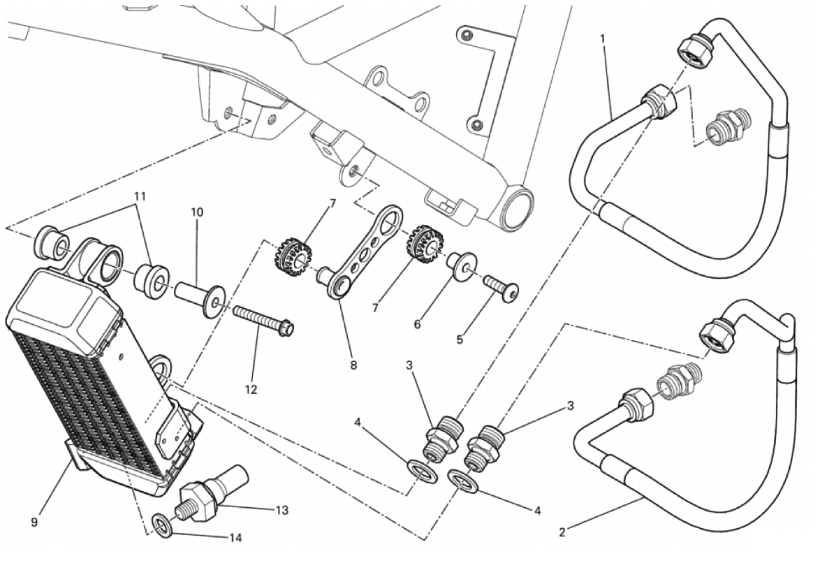 OIL COOLER (1/21)