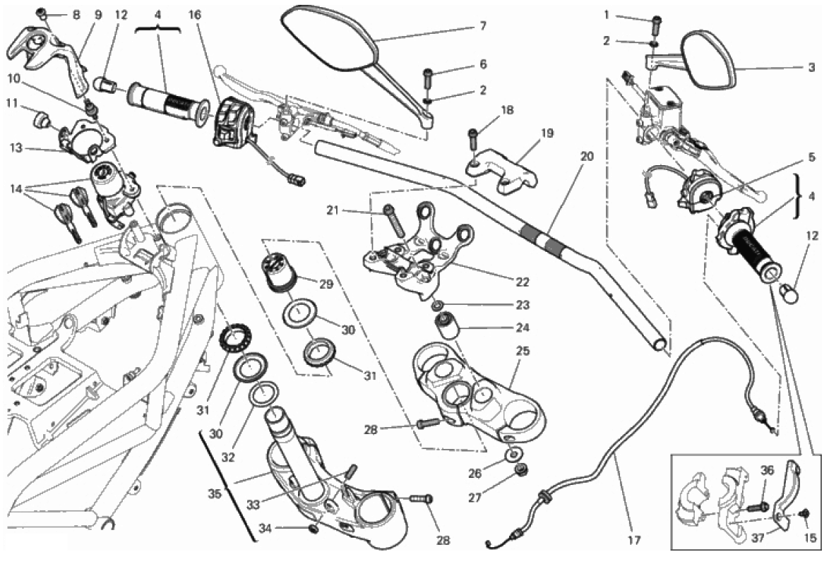 HANDLEBAR AND CONTROLS 