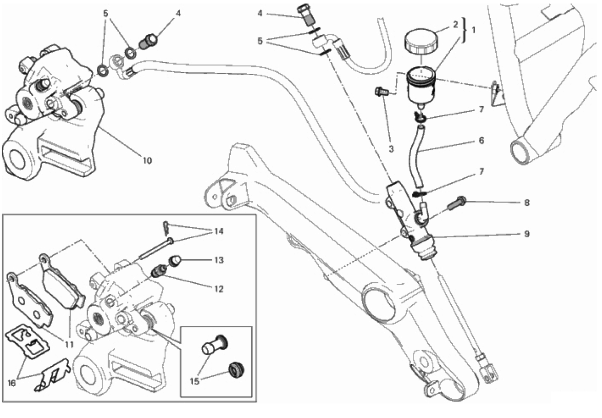 REAR BRAKE SYSTEM 