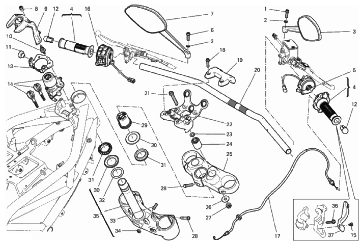 HANDLEBAR AND CONTROLS 