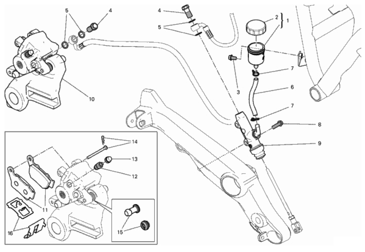 REAR BRAKE SYSTEM 