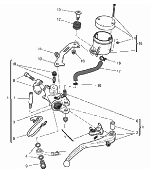 FRONT BRAKE PUMP 