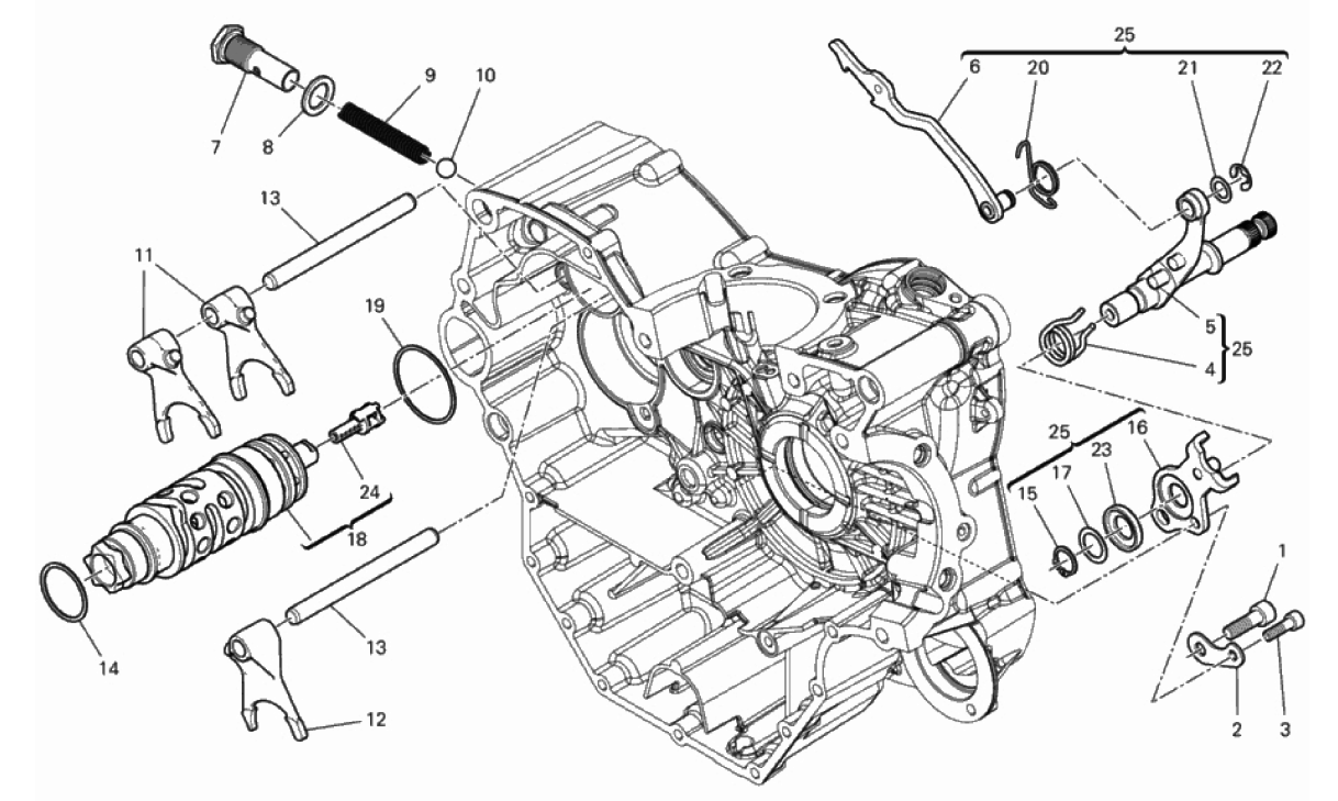 GEAR CHANGE MECHANISM 