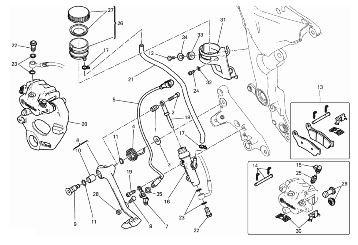 REAR BRAKING SYSTEM 