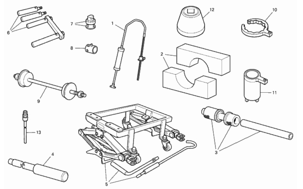 WORKSHOP SERVICE TOOLS 
