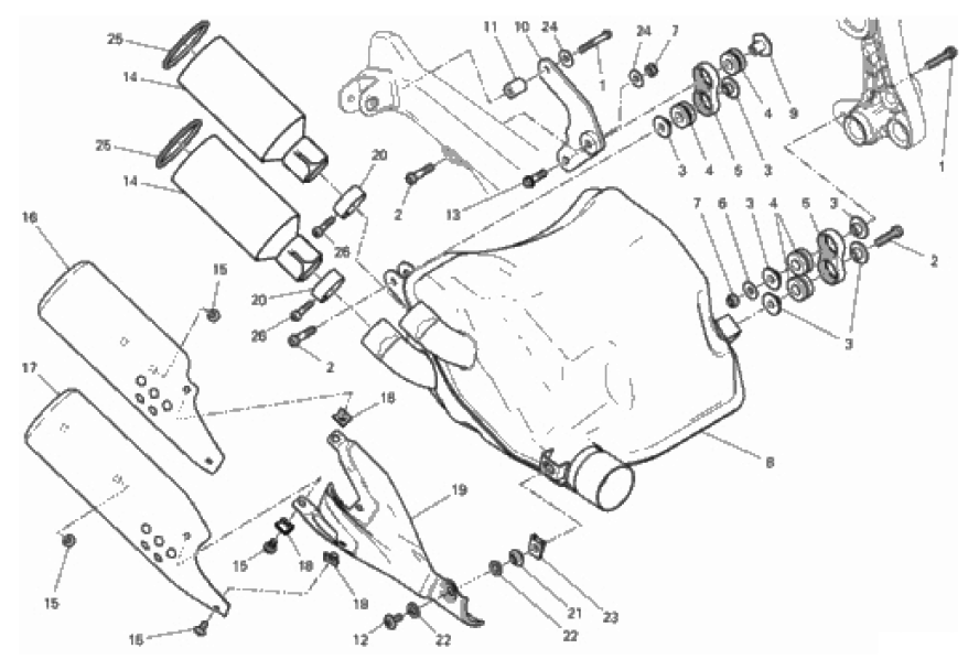 EXHAUST SILENCER 