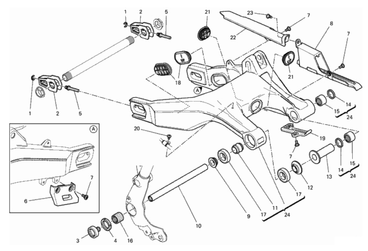 REAR SWINGING ARM 