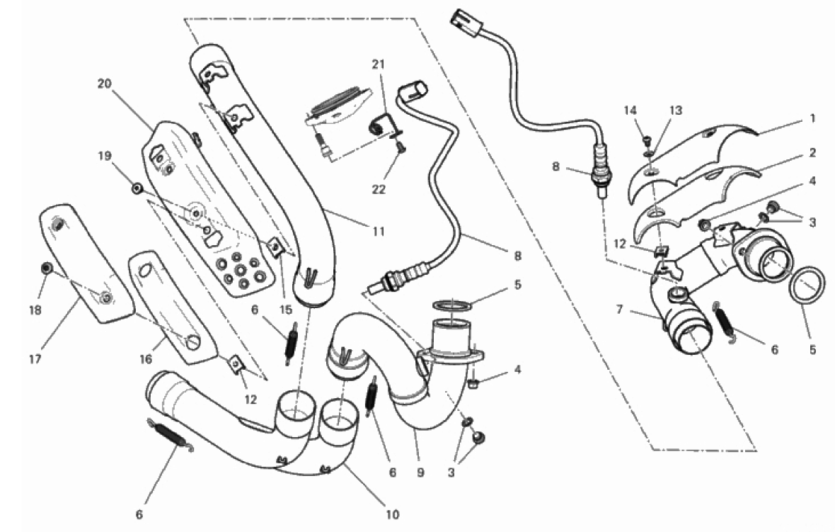 EXHAUST PIPE ASSY 