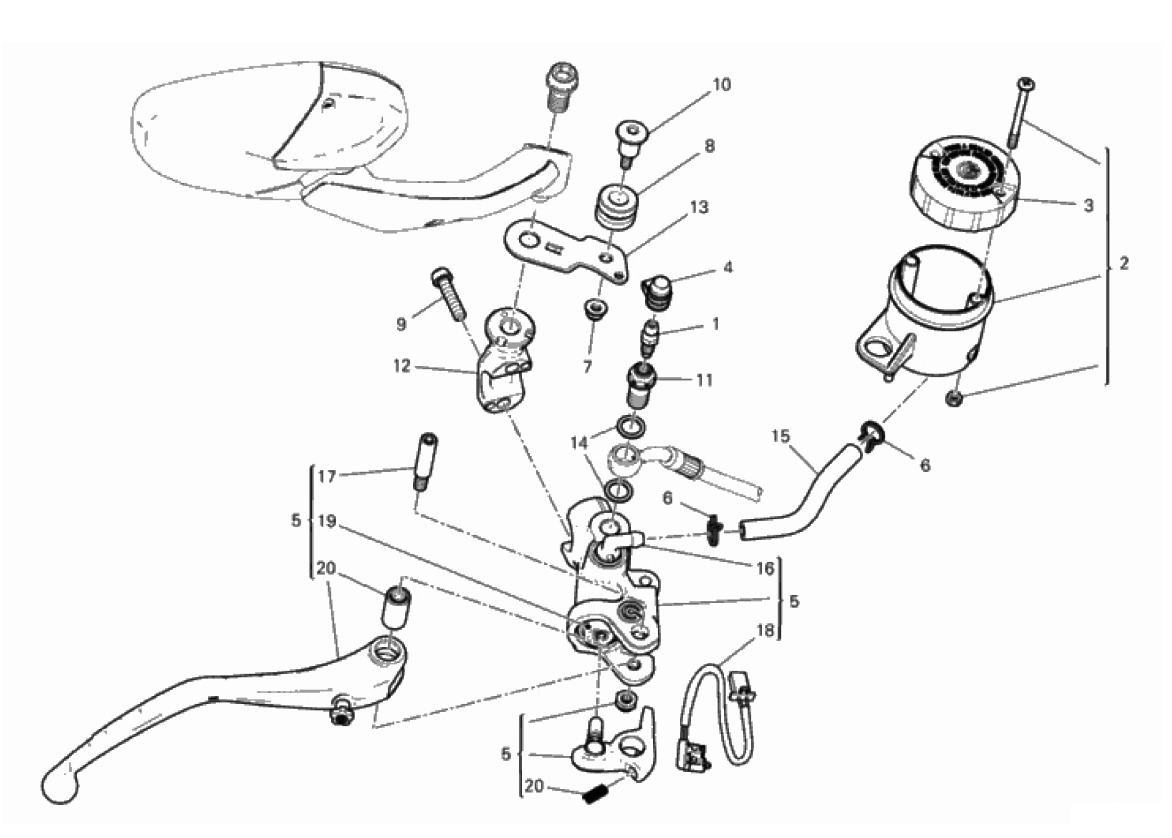 FRONT BRAKE PUMP 