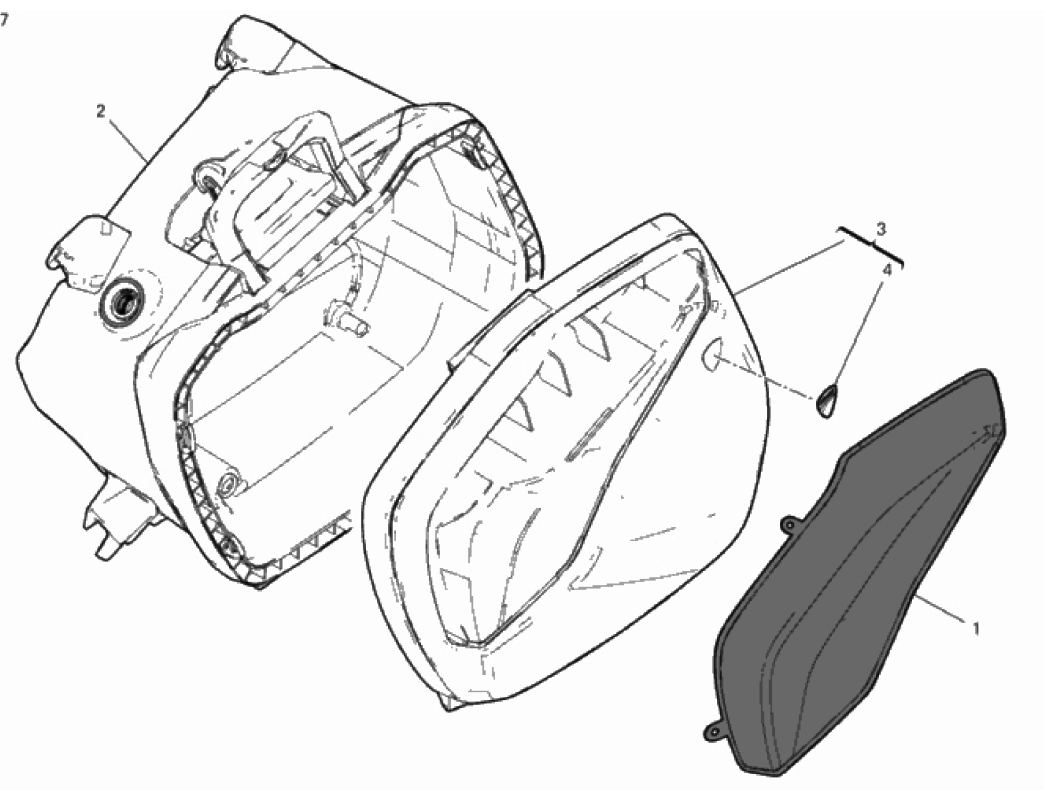 LEFT PANNIER 