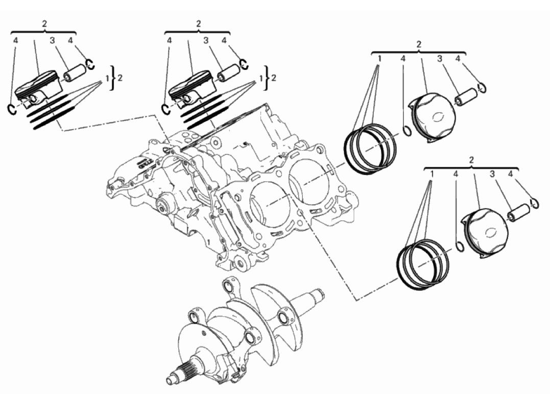 CYLINDERS - PISTONS 