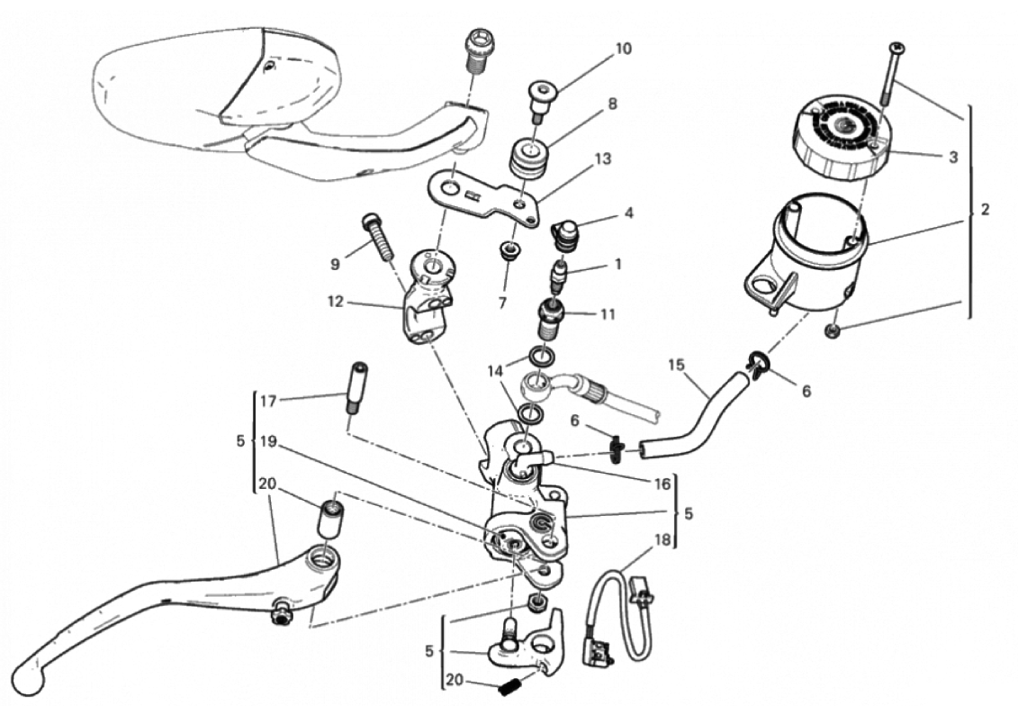FRONT BRAKE PUMP 