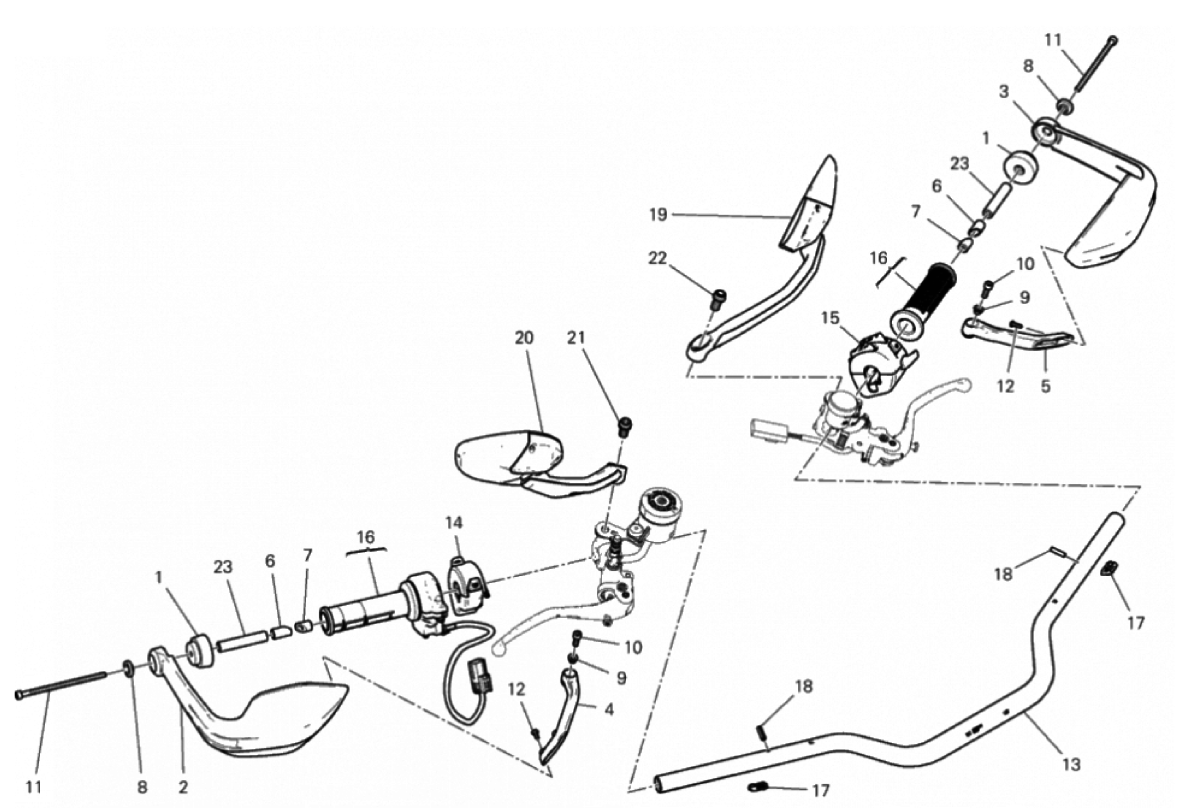 HANDLEBAR AND CONTROLS 