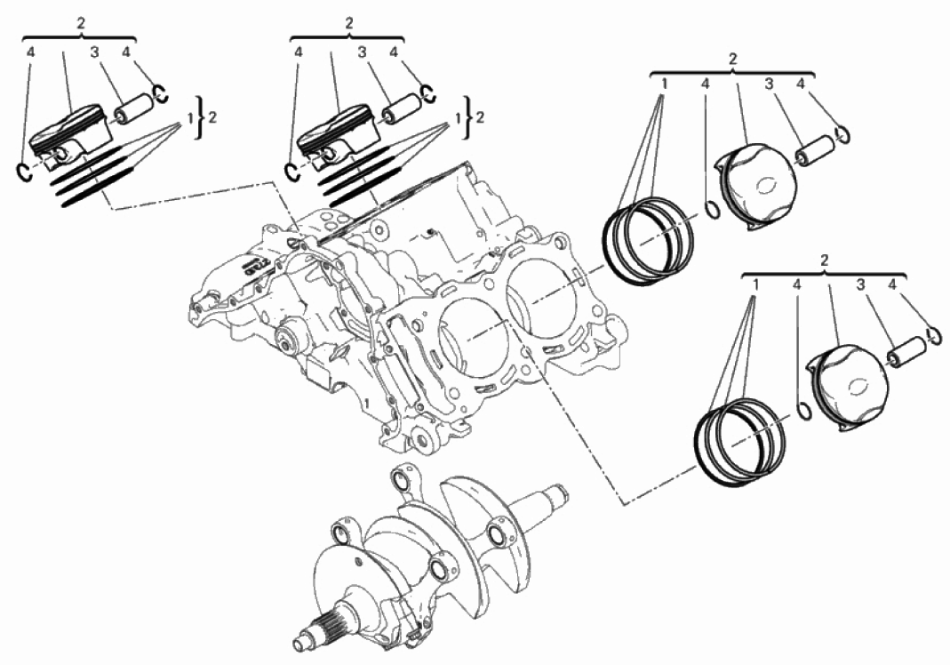 CYLINDERS - PISTONS 