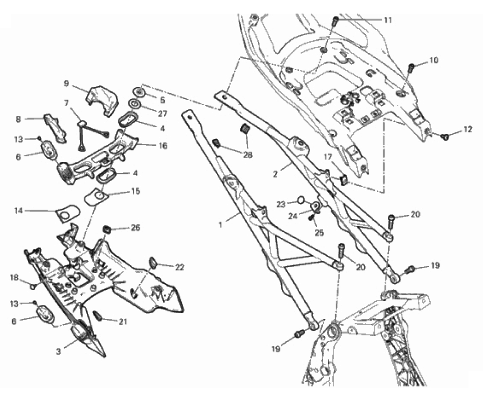 REAR FRAME COMP. 