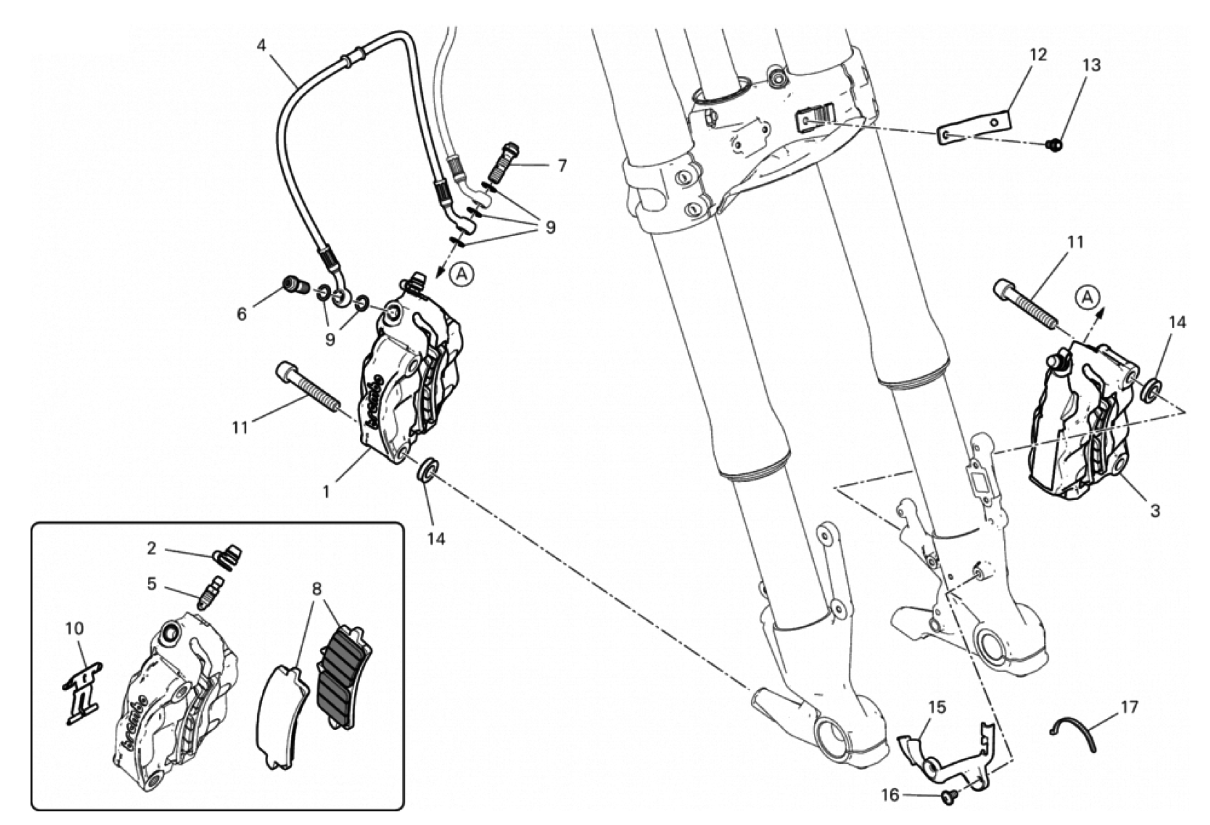 FRONT BRAKE SYSTEM 