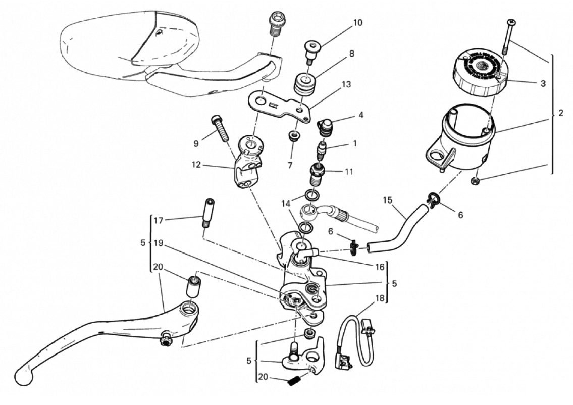 FRONT BRAKE PUMP 