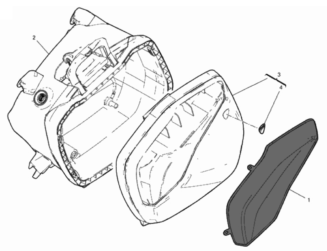 LEFT PANNIER 