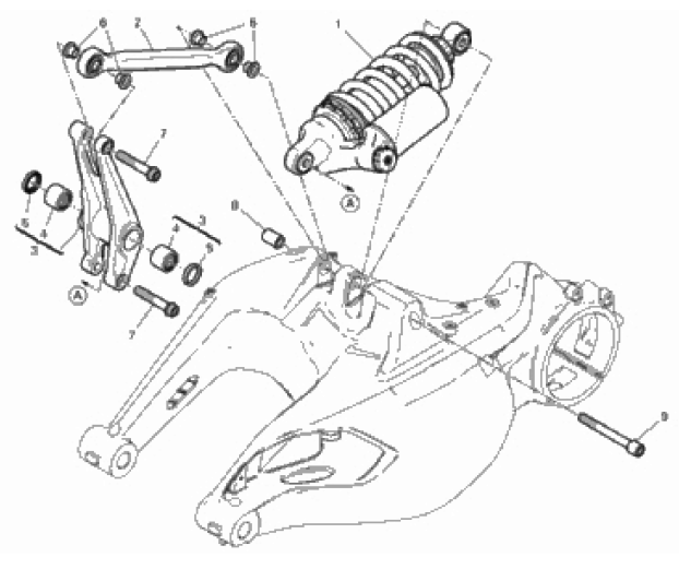 REAR SHOCK ABSORBER 